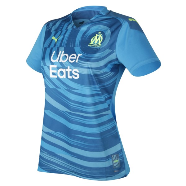 Maillot Football Marseille Third Femme 2020-21 Bleu